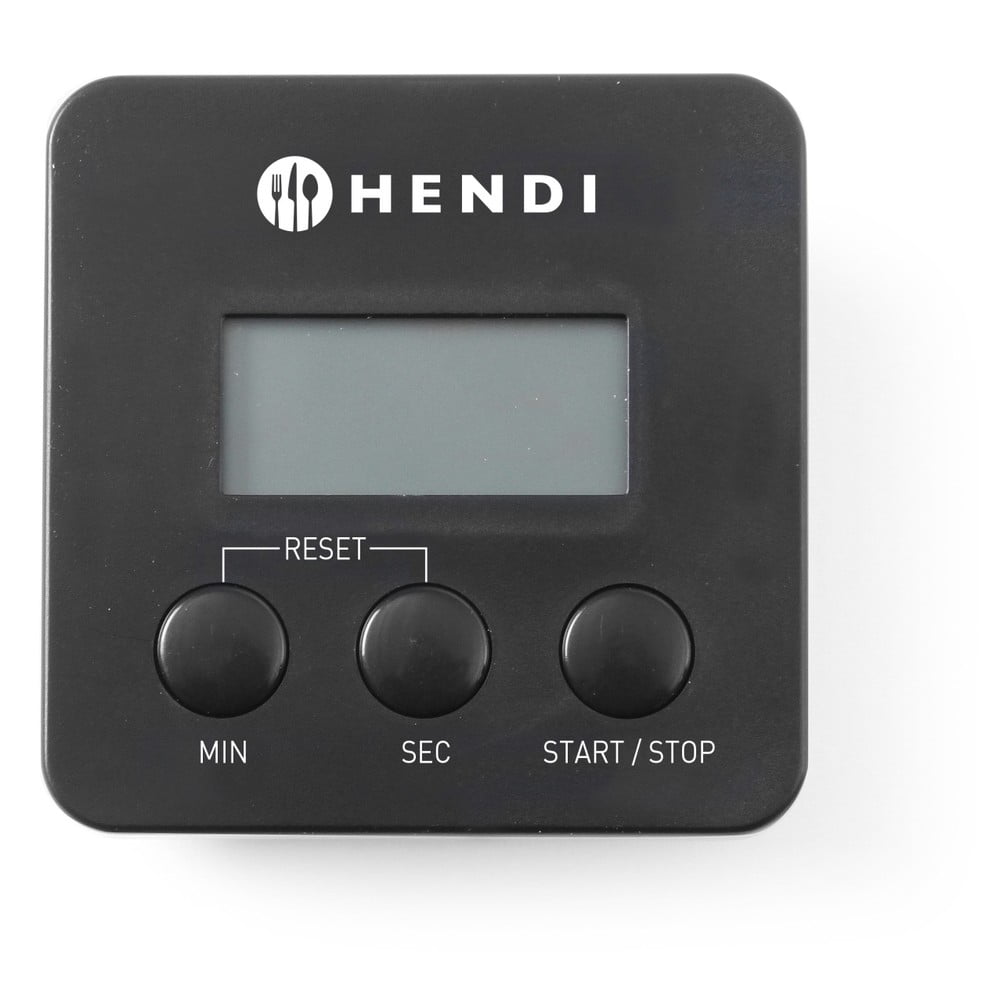 Minutar digital cu magnet Hendi, negru bonami.ro imagine 2022