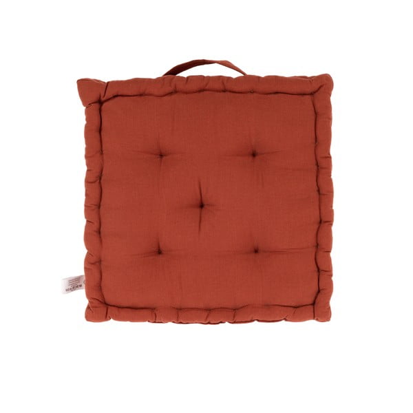 Pernă cu mâner pentru scaun Tiseco Home Studio, 40 x 40 cm, maro-portocaliu