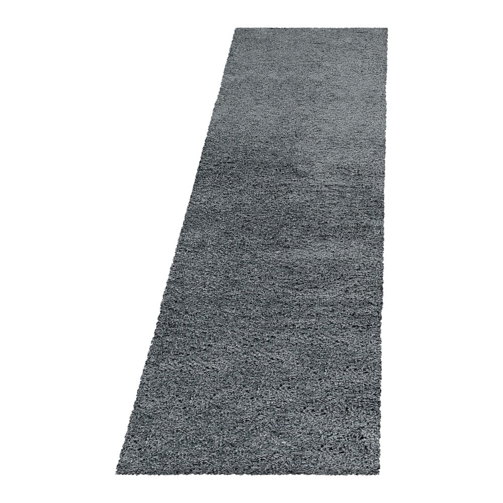 Covor tip traversă gri 80x250 cm Fluffy – Ayyildiz Carpets