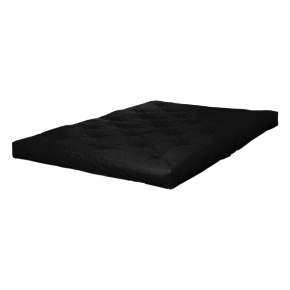 Saltea futon neagră mediu-fermă 140×200 cm Comfort Black – Karup Design 140x200 imagine 2022 vreausaltea.ro