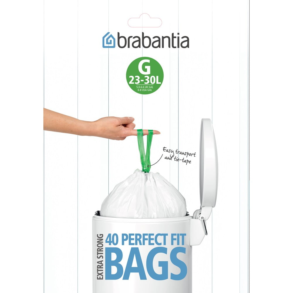 Saci de gunoi 40 buc. 30 l PerfectFit G – Brabantia