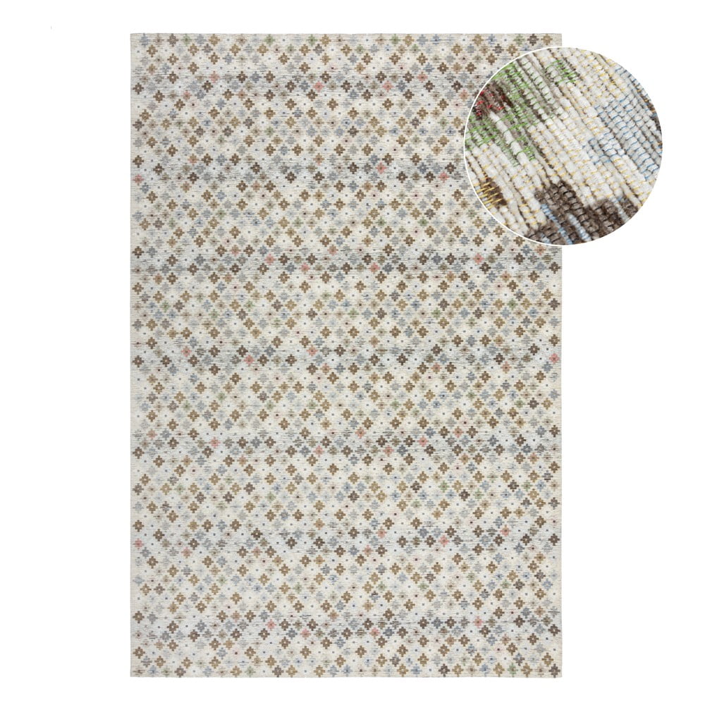 Covor crem 120x170 cm Abstract Diamond – Flair Rugs