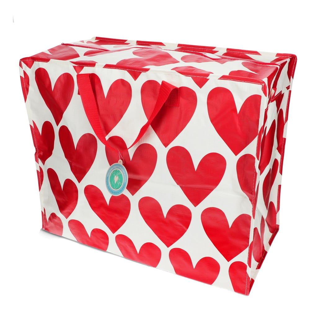 Cutie de depozitare pentru haine din plastic reciclat 58x28x48 cm Hearts – Rex London