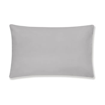 Set 2 fețe de pernă din bumbac egiptean bianca standard silver, 50 x 75 cm
