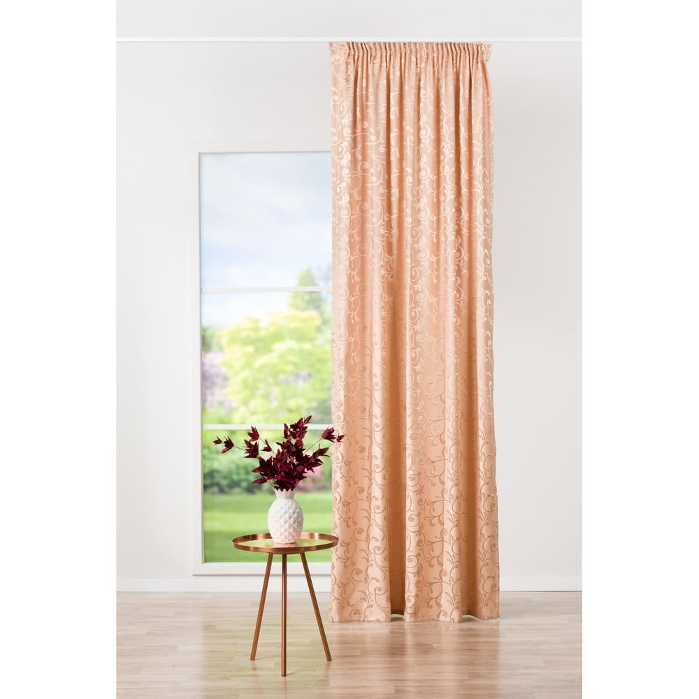 Draperie arămie 140x245 cm glory – mendola fabrics