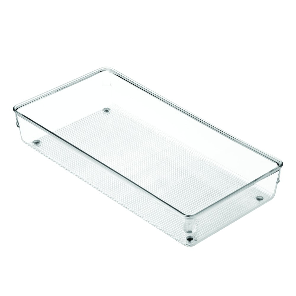 Organizator transparent pentru bucătărie iDesign Linus, 30,5 x 15 cm bonami.ro