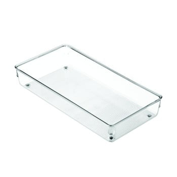 Organizator transparent pentru bucătărie idesign linus, 30,5 x 15 cm