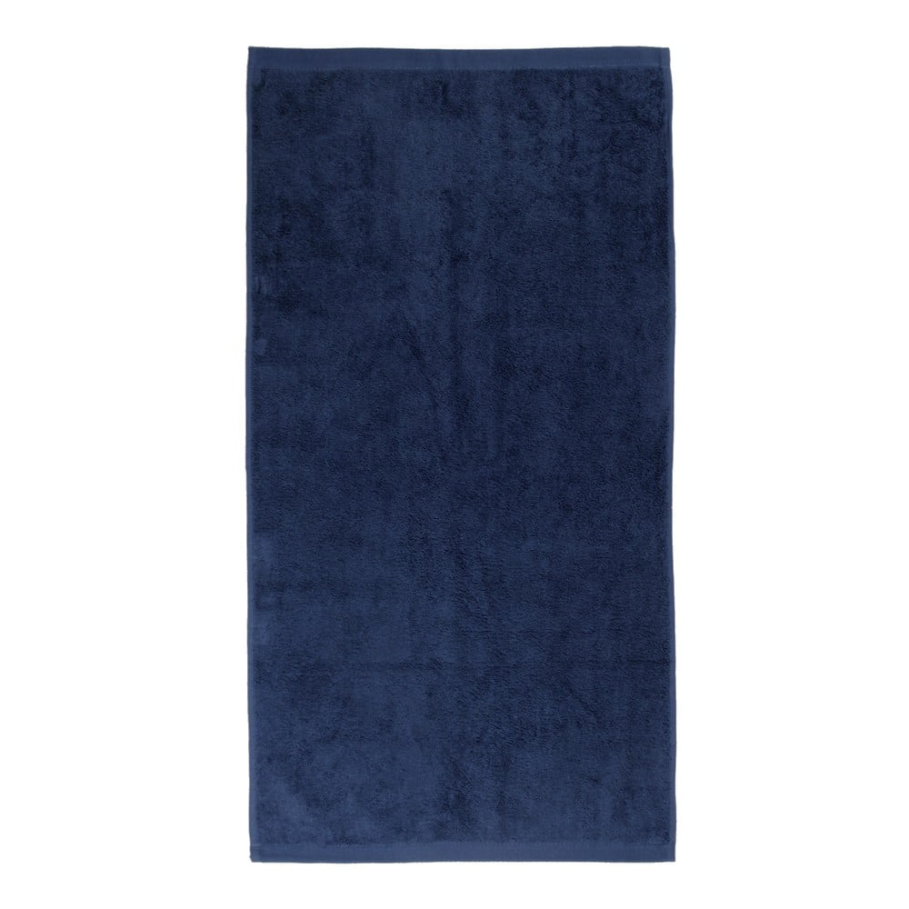 Prosop din bumbac Boheme Alfa, 30 x 50 cm, albastru închis Boheme imagine 2022
