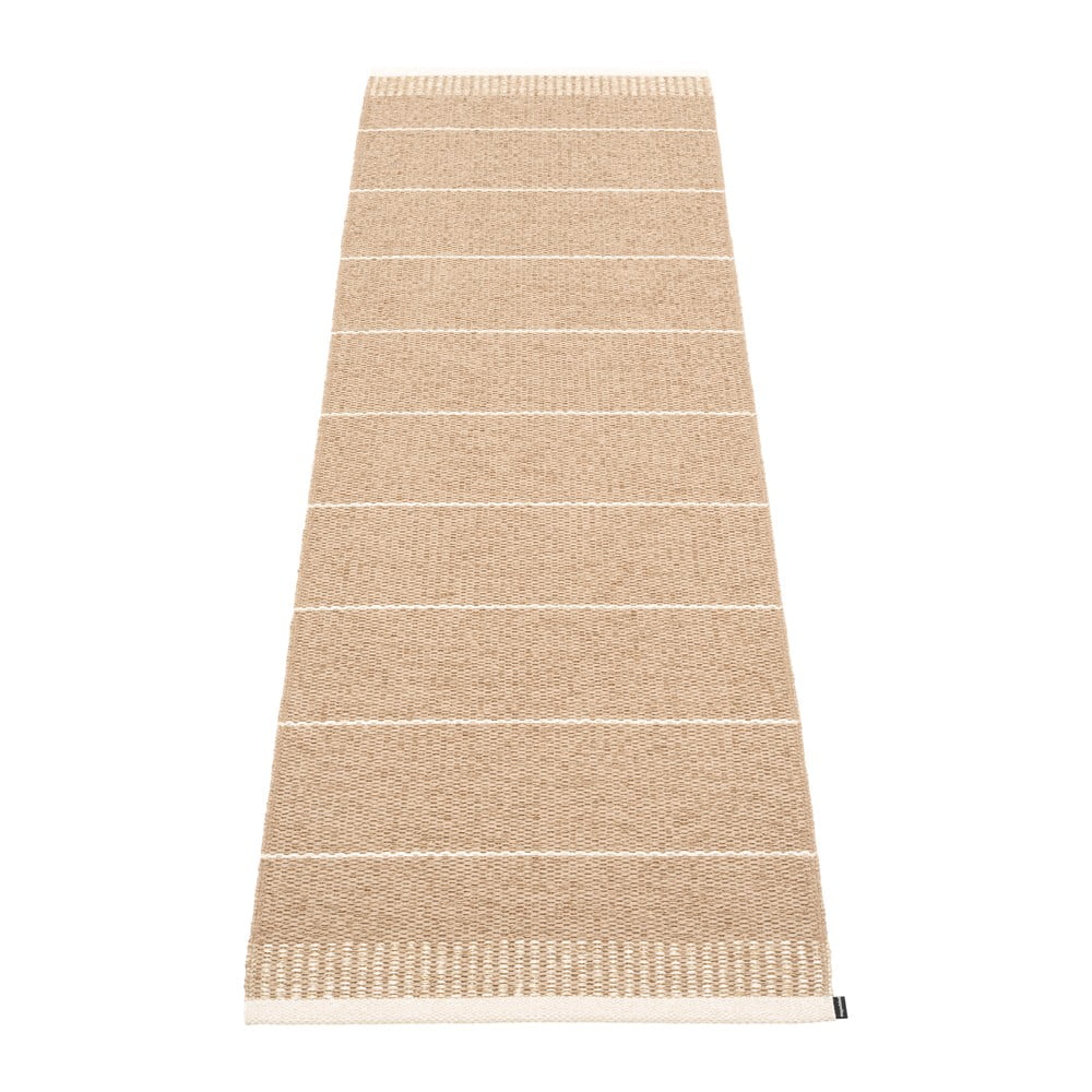 Covor tip traversă pentru interior și exterior bej 60x200 cm Belle Bisquit – Pappelina