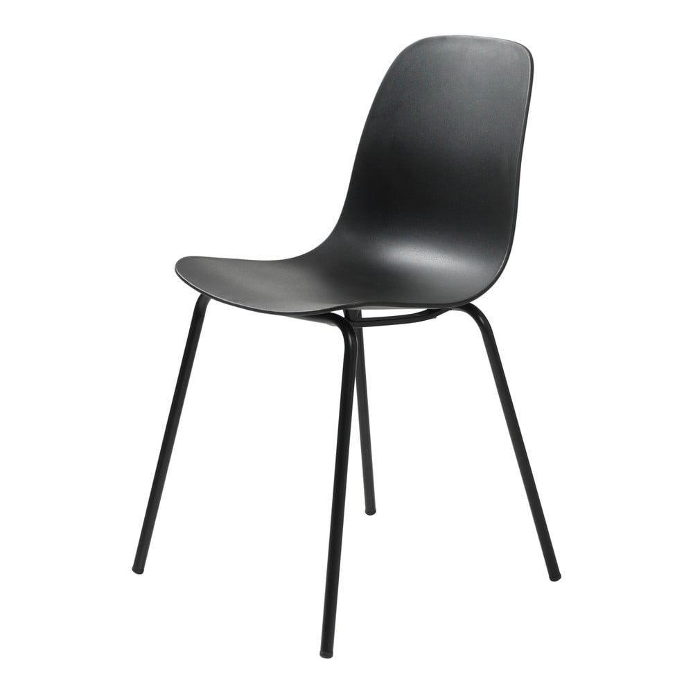 Set 2 scaune Unique Furniture Whitby, negru bonami imagine noua