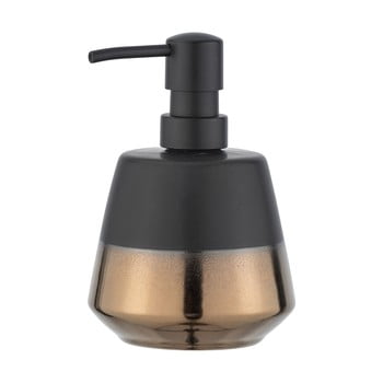Dozator din ceramică pentru săpun wenko brandol, negru