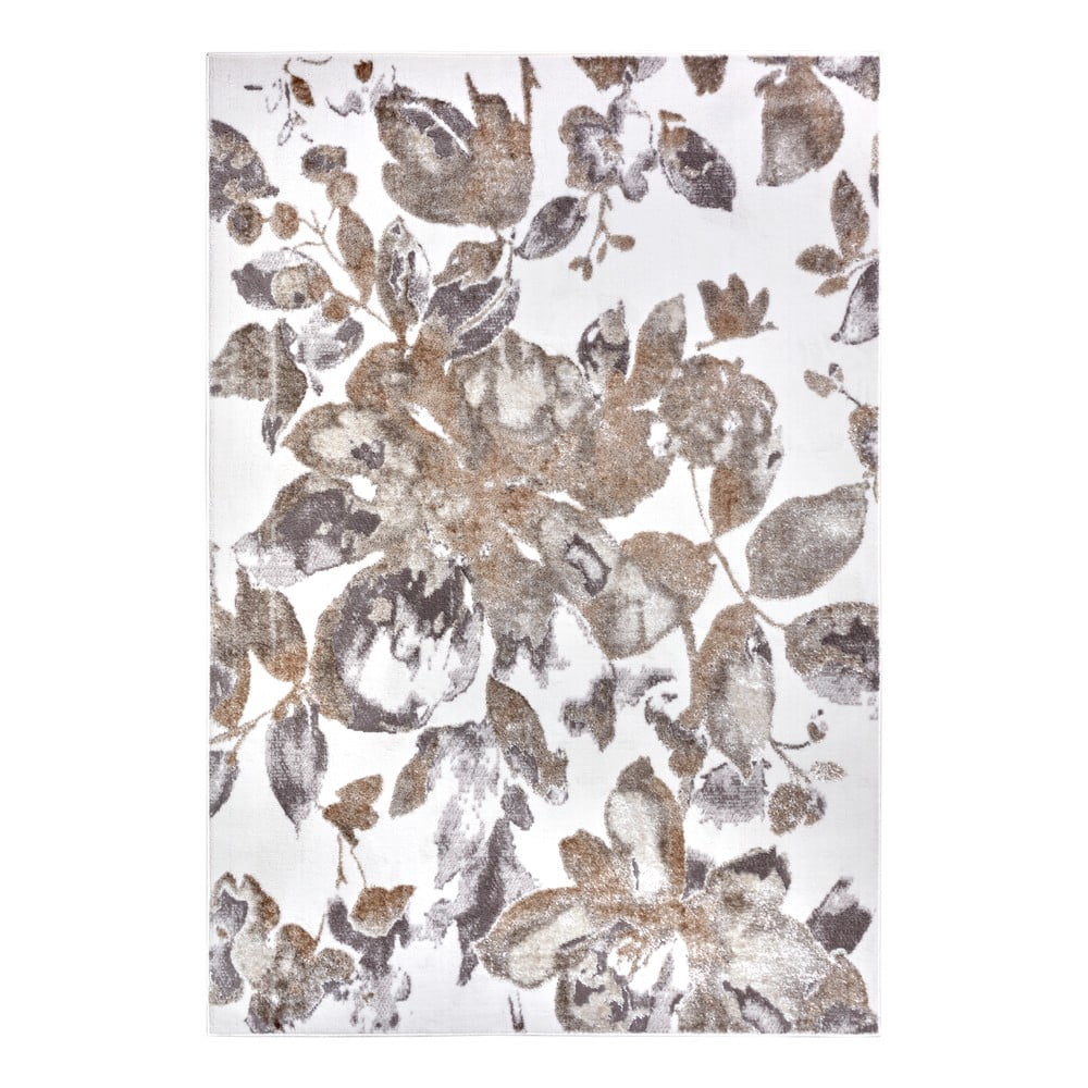 Covor gri/maro 67x120 cm Shine Floral – Hanse Home