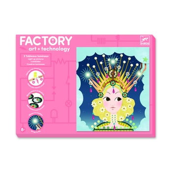 Set 3 imagini luminescente royal crown
