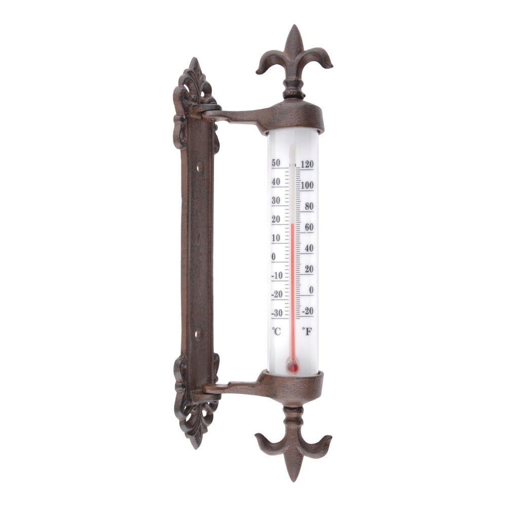 Termometru din fontă pentru fereastră Esschert Design Antique bonami.ro imagine 2022