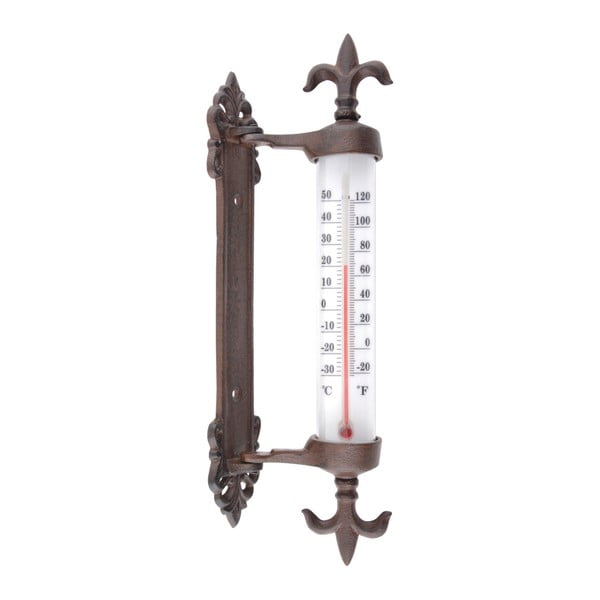 Termometru din fontă pentru fereastră Esschert Design Antique