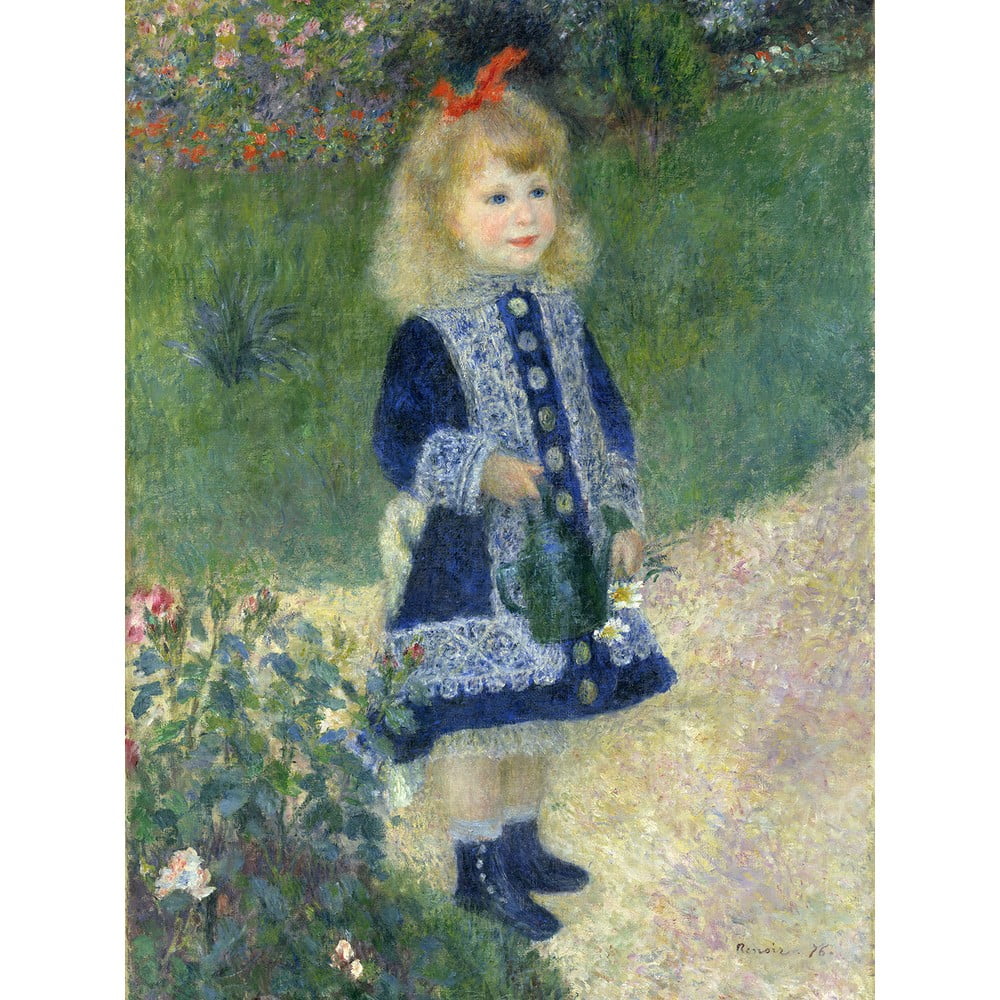 Reproducere tablou Auguste Renoir – A Girl with a Watering Can, 30 x 40 cm Auguste imagine 2022