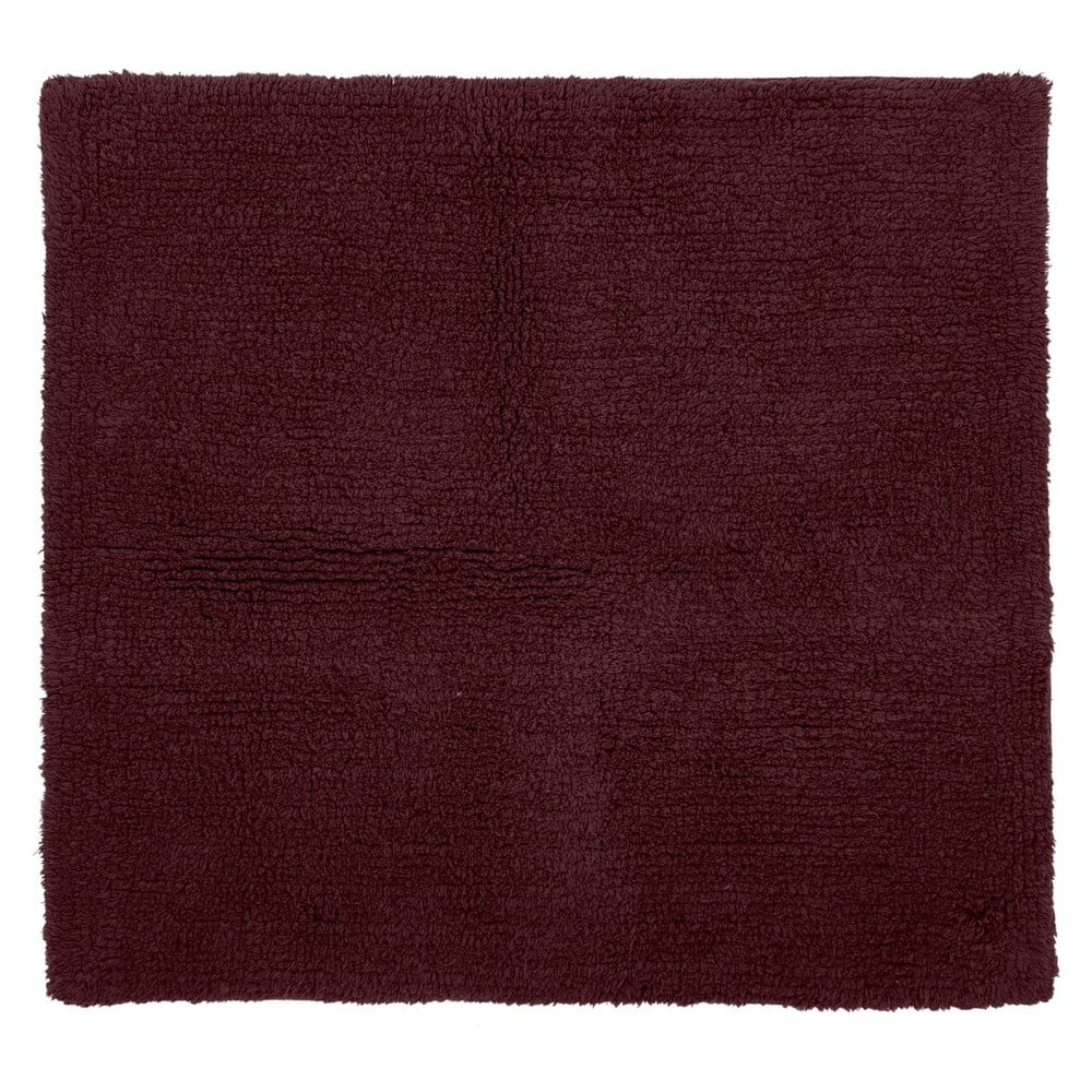 Covoraș de baie burgundy 60x60 cm Riva - Tiseco Home Studio