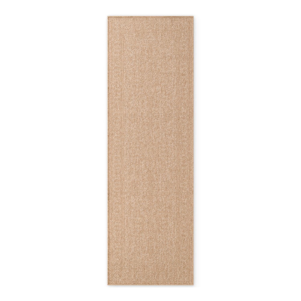 Covor tip traversă pentru interior și exterior bej/fildeș 80x250 cm Duet Kona – NORTHRUGS