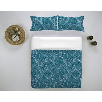 Lenjerie de pat din bumbac marghett banama, 140 x 200 cm, albastru