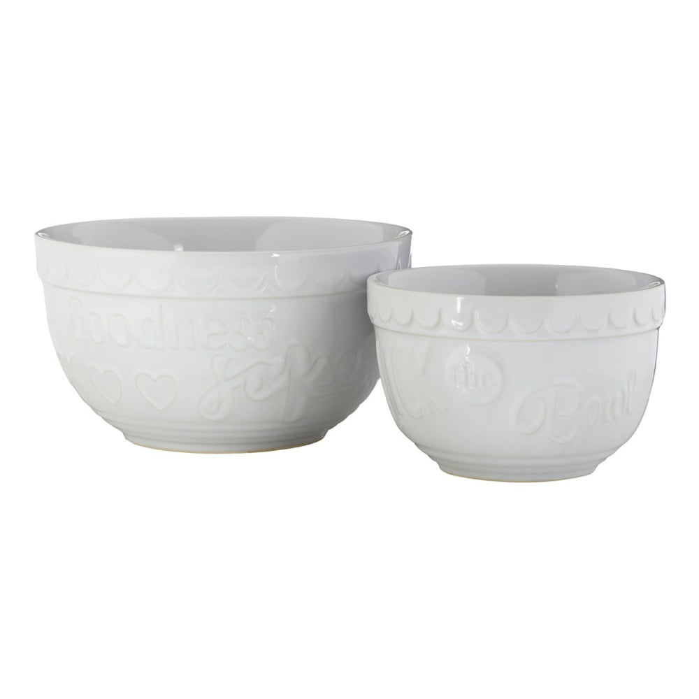 Set 2 boluri din ceramică Premier Housewares, alb bonami.ro imagine 2022