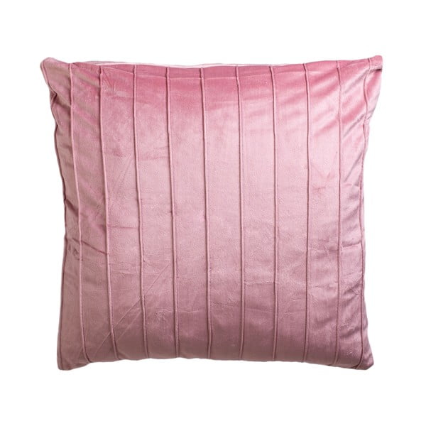 Pernă decorativă JAHU collections Stripe, 45 x 45 cm, roz
