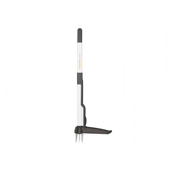 Unealtă din metal de scos buruieni fiskars, alb