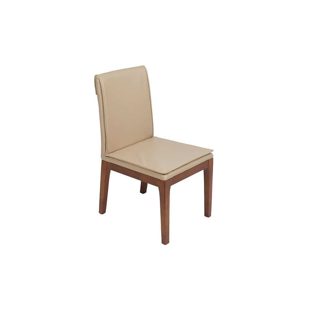 Set 2 scaune cu structură din lemn de stejar Santiago Pons Donato, crem bonami.ro