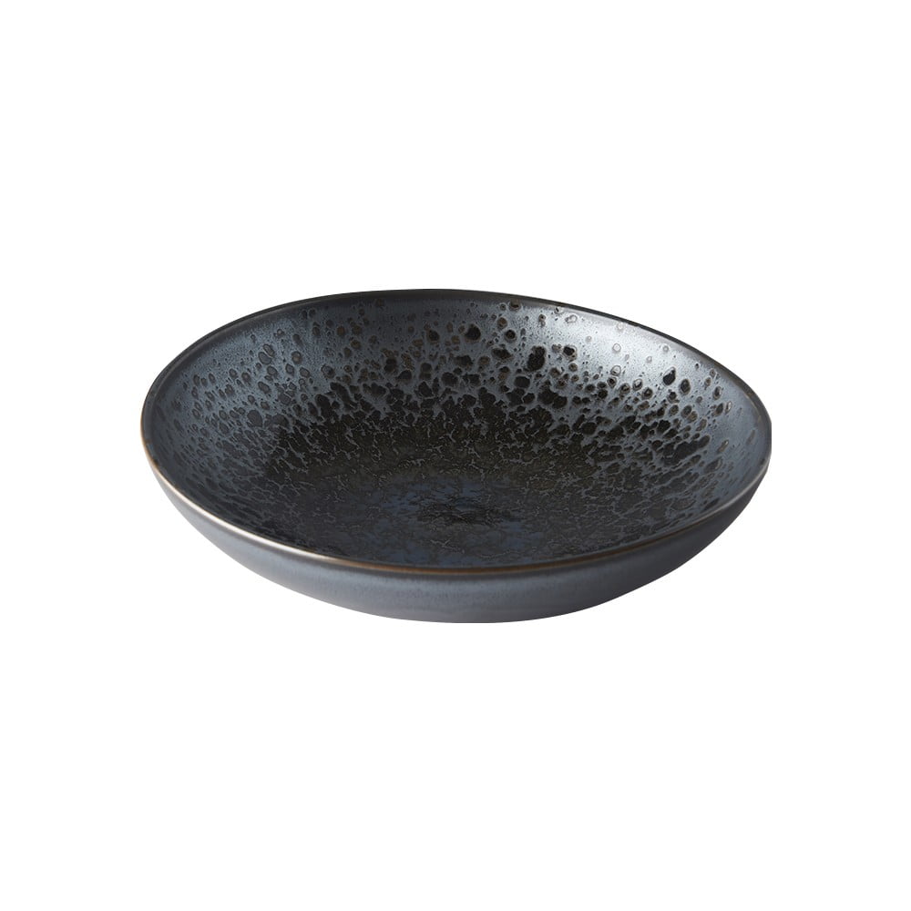 Bol servire din ceramică MIJ Pearl, ø 28 cm, gri – negru bonami.ro imagine 2022