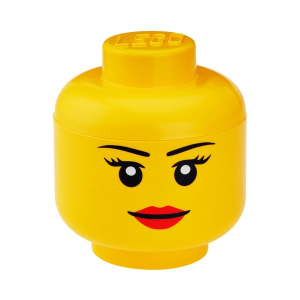 Figurină depozitare LEGO® Girl, ⌀ 16,3 cm