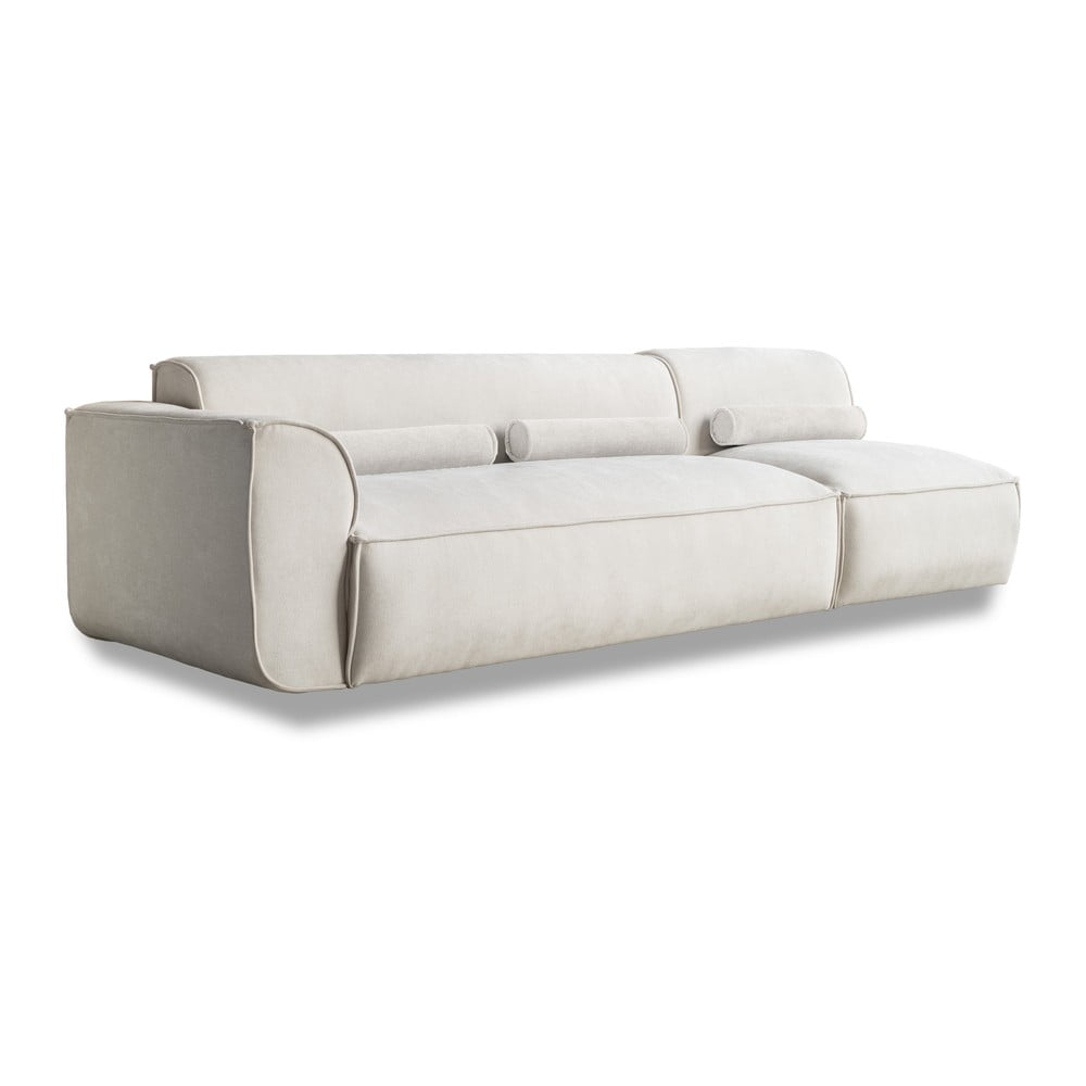 Șezlong modular alb (cu colț pe partea stângă ) Flex Felix – Miuform