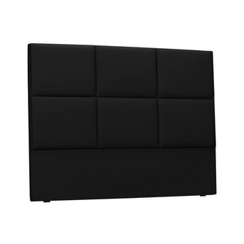 Tăblie tapițată pentru pat THE CLASSIC LIVING Aude, 160 x 120 cm, negru bonami.ro