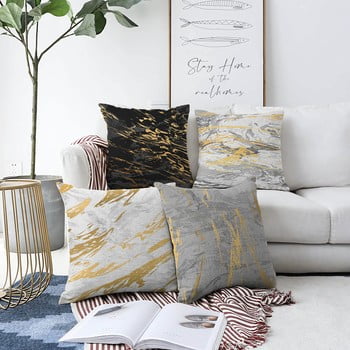 Set 4 fețe de pernă minimalist cushion covers artsy, 55 x 55 cm