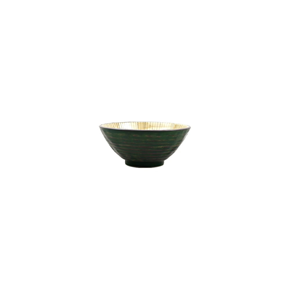 Poza Bol din ceramica MIJ, Ã¸ 20 cm, verde-galben
