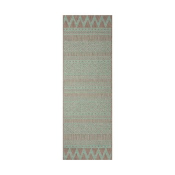 Covor de exterior bougari sidon, 70 x 200 cm, bej - verde