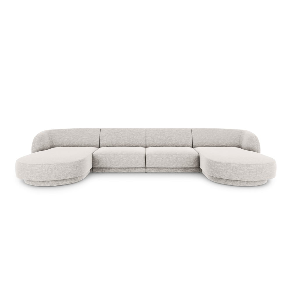 Colțar gri deschis Miley – Micadoni Home bonami.ro imagine noua
