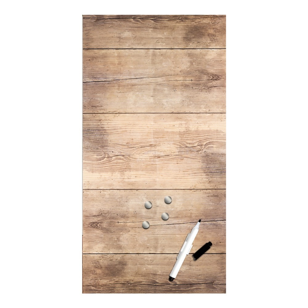 Tablă magnetică Styler Wood, 30 x 60 cm bonami.ro