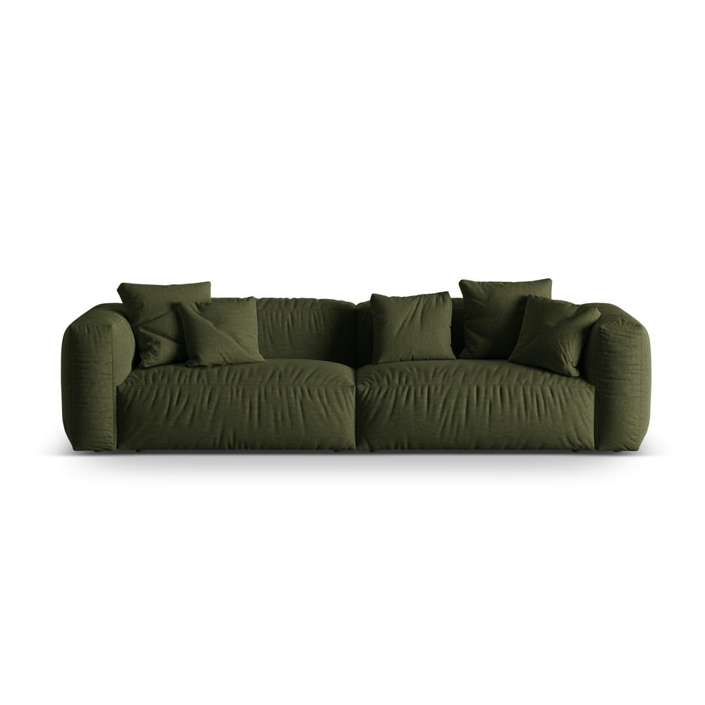 Canapea modulară verde 320 cm Martina – Micadoni Home