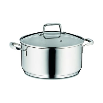 Oală din inox cu capac kela flavoria, ø 24 cm