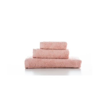 Set 3 prosoape din bumbac el delfin lisa coral, roz