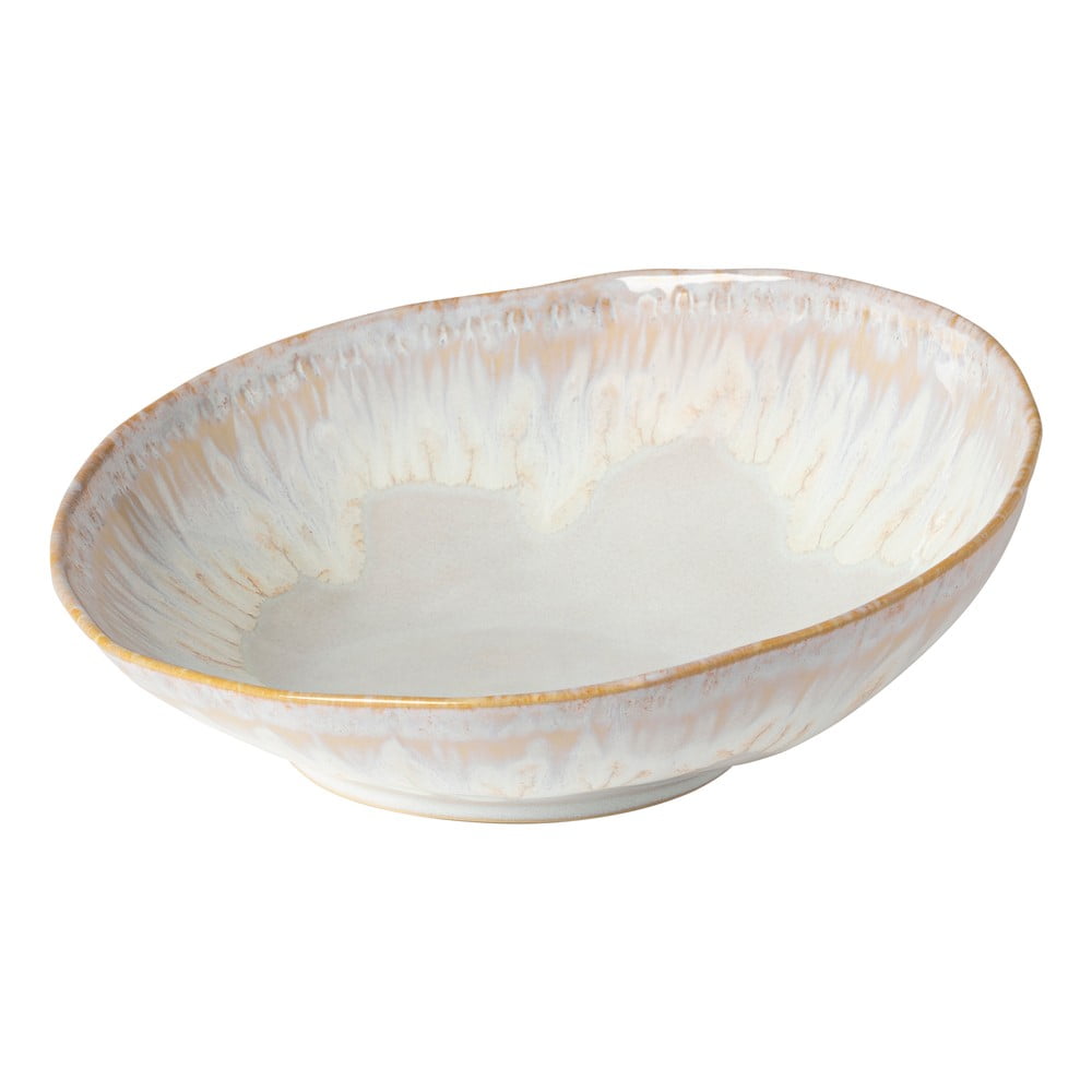 Bol din gresie ceramică Costa Nova Brisa, ⌀ 24 cm, alb ⌀ pret redus