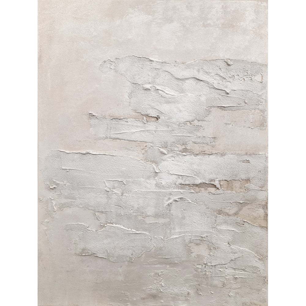 Tablou pictat manual 90×120 cm Sand Wall – Malerifabrikken 90x120 imagine 2022