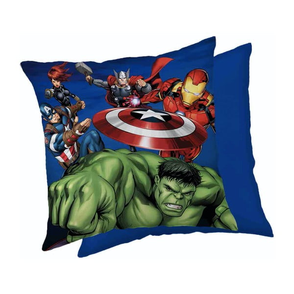 Pernă pentru copii Jerry Fabrics Avengers, 40 x 40 cm