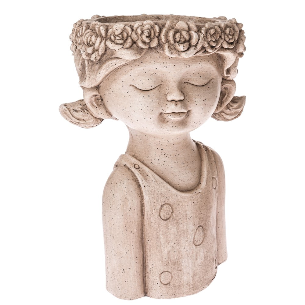 Poza Ghiveci din ceramica Dakls Aurora, inaltime 39,5 cm