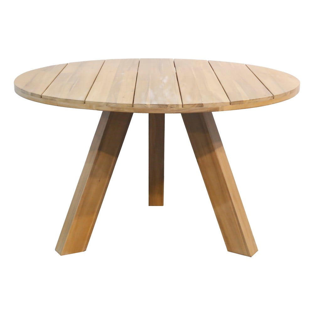 Masă de dining de grădină cu blat din lemn de acacia woood abby, ø 129 cm