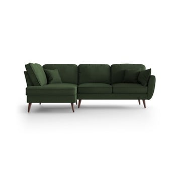 Colțar cu șezlong pe partea stângă, my pop design auteuil, verde
