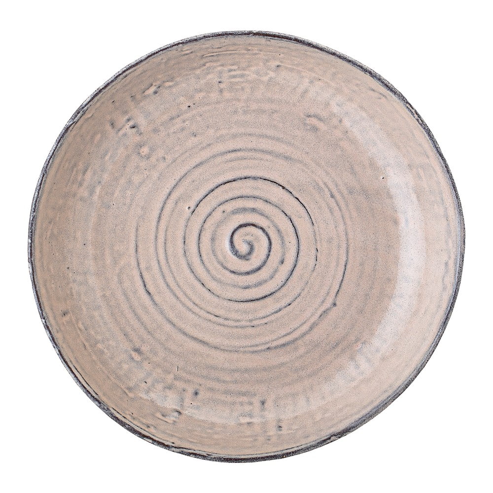 Poza Farfurie desert din gresie ceramica Bloomingville Alia, Ã¸ 23,5 cm, roz