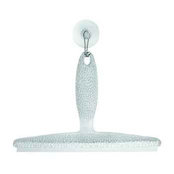 Racletă transparentă pentru baie idesign rain, 30,5 x 22 cm