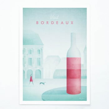 Poster travelposter bordeaux, a3