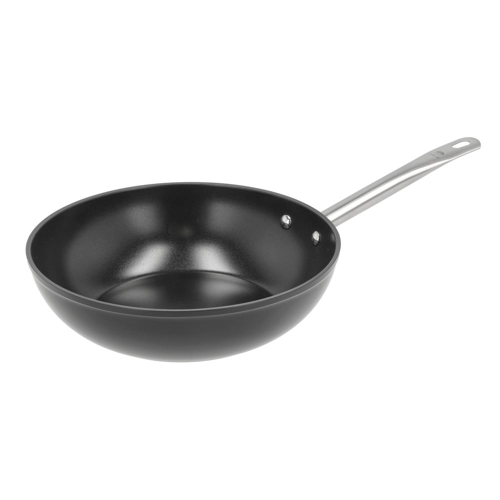 Tigaie tip wok cu suprafață antiaderentă din aluminiu ø 28 cm – Holm