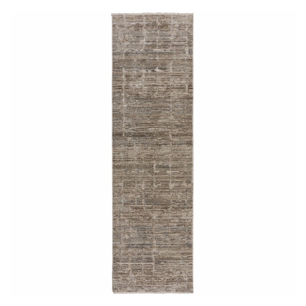 Covor tip traversă bej 66x300 cm Matilda Abstract – Flair Rugs